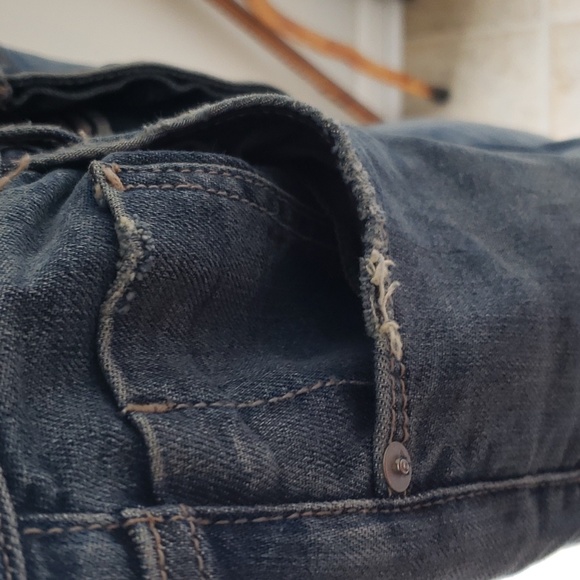 Anthropology Pilcro and the Letterpress glitter boot cut jeans - Picture 9 of 11